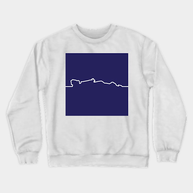 Red Bull F1 Car Line Art - 2022 Model #2 Crewneck Sweatshirt by GreazyL